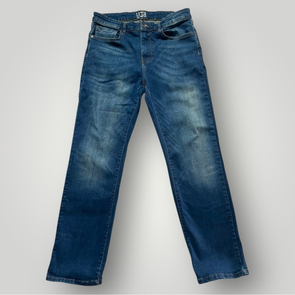 Lazer Straight Fit Blue Jeans 34”x32” - Picture 3 of 13